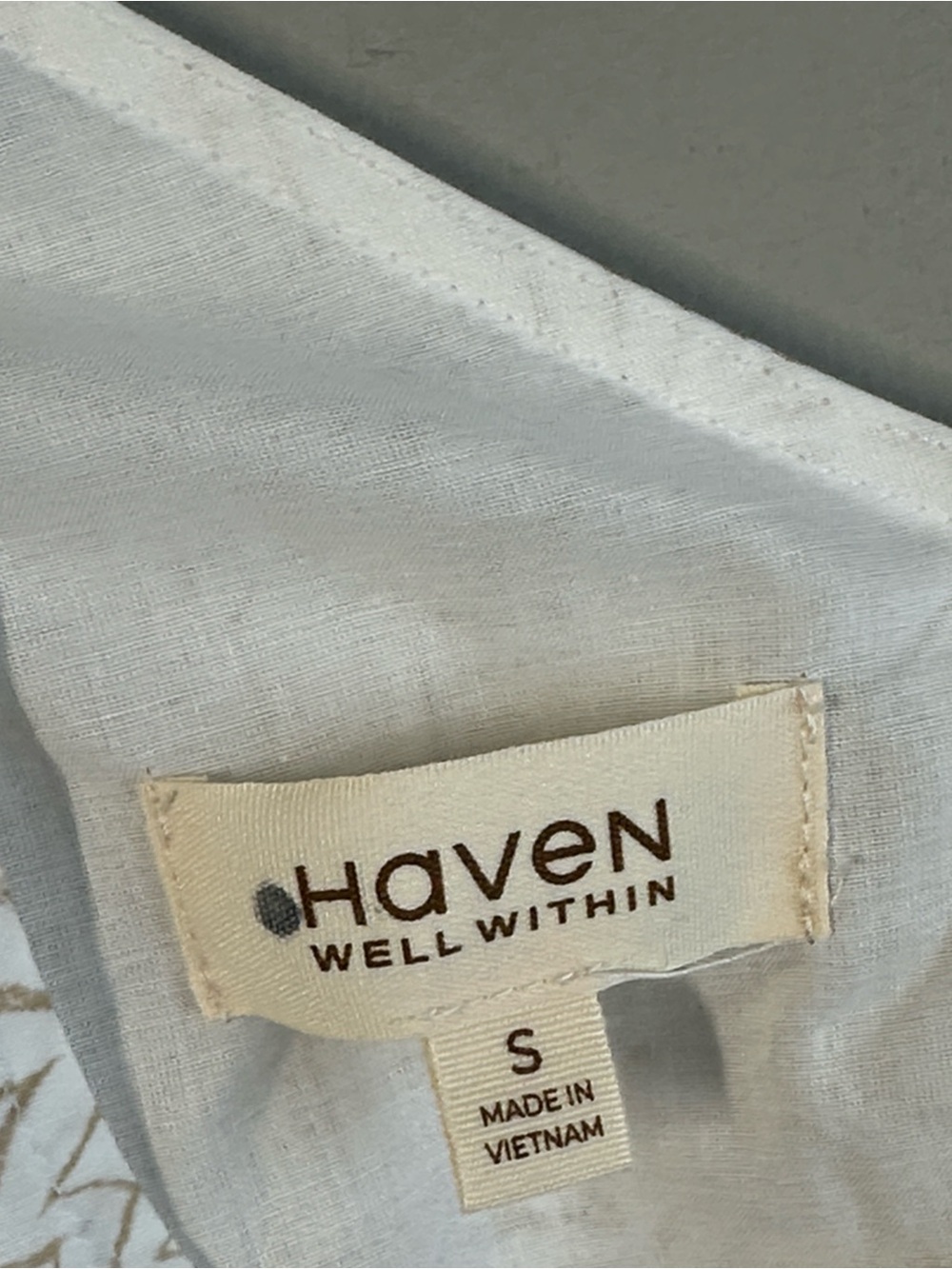 NWT Haven Well Well Within Cotton Voile Shell Midi Dress Size S Feminine Resort - Picture 8 of 14
